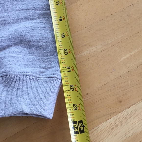 OLD NAVY unisex sweatshirt, light grey, size XL, like new condition - Picture 11 of 13